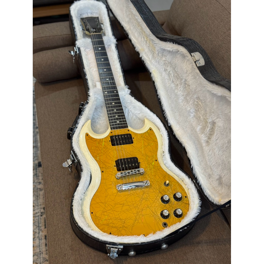 Gibson SG Limited Edition White Jazz Pickguard made in USA