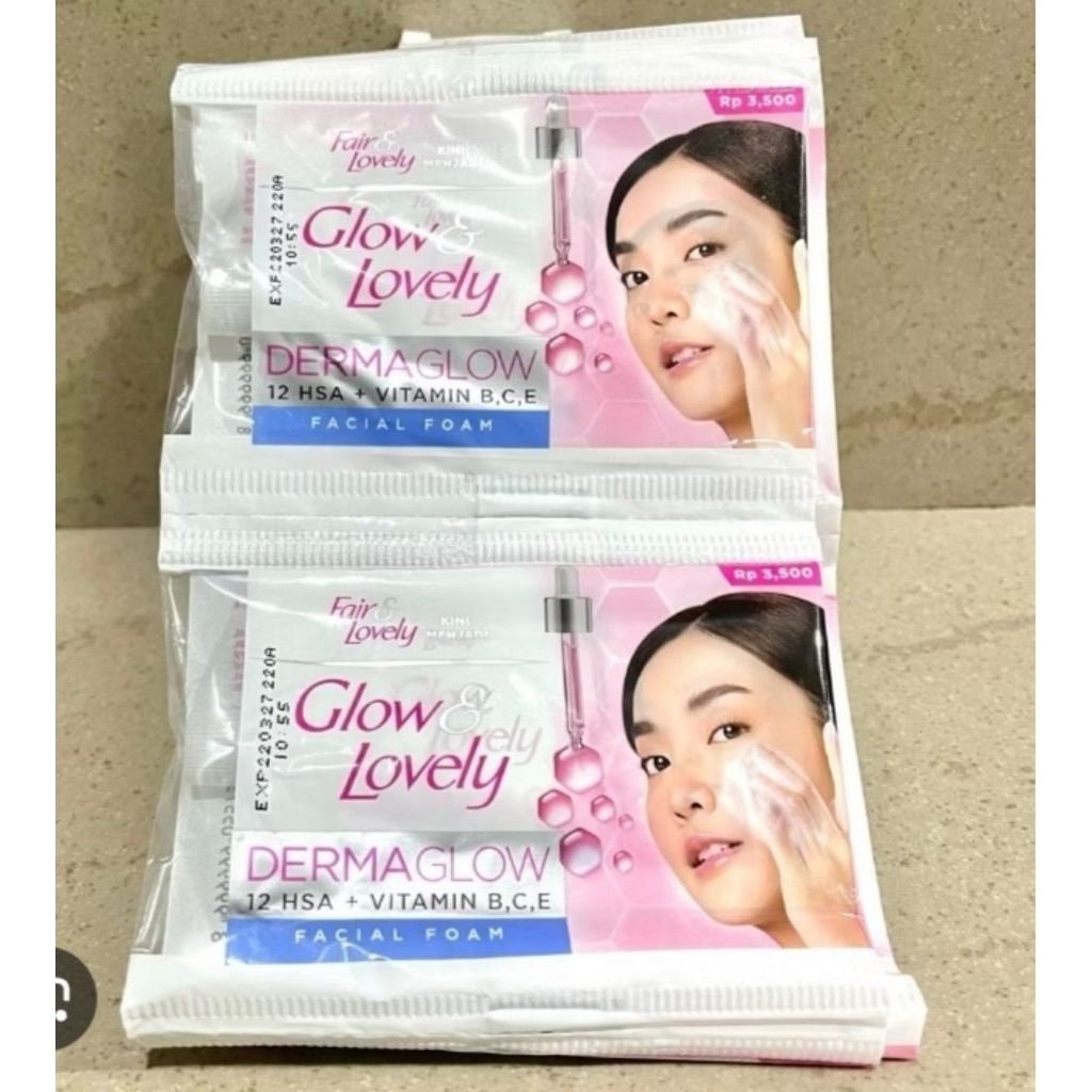 Sabun Wajah Fair & Lovely Sachet 9g - Pencerah Wajah, Tri-Fair Vitamin Complex, Antioksidan