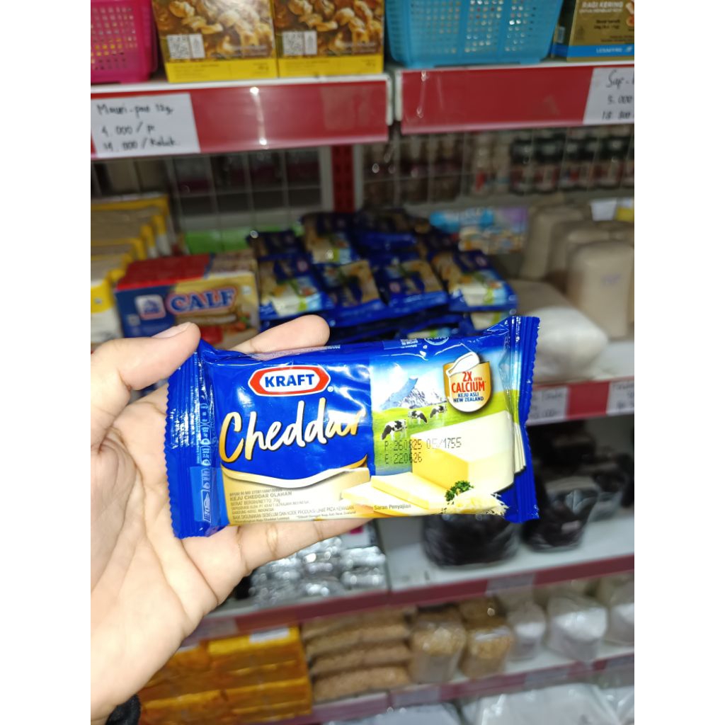 keju kraft Cheddar 70gr
