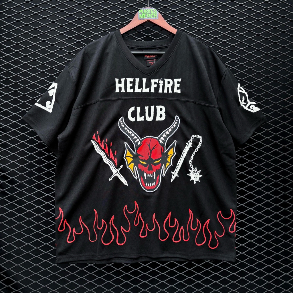 Official Stranger Things - Hellfire Club Football Jersey