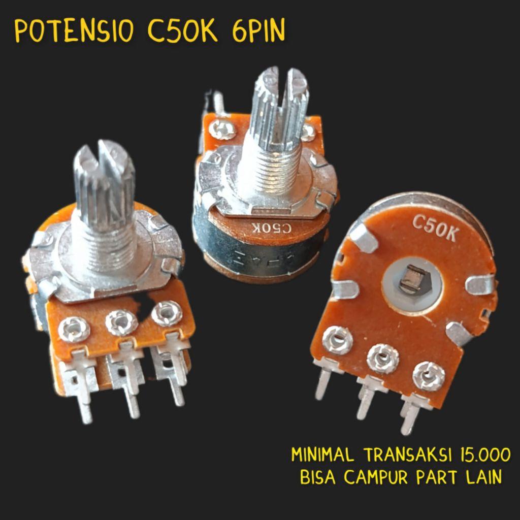 POTENSIO C50K 6PIN