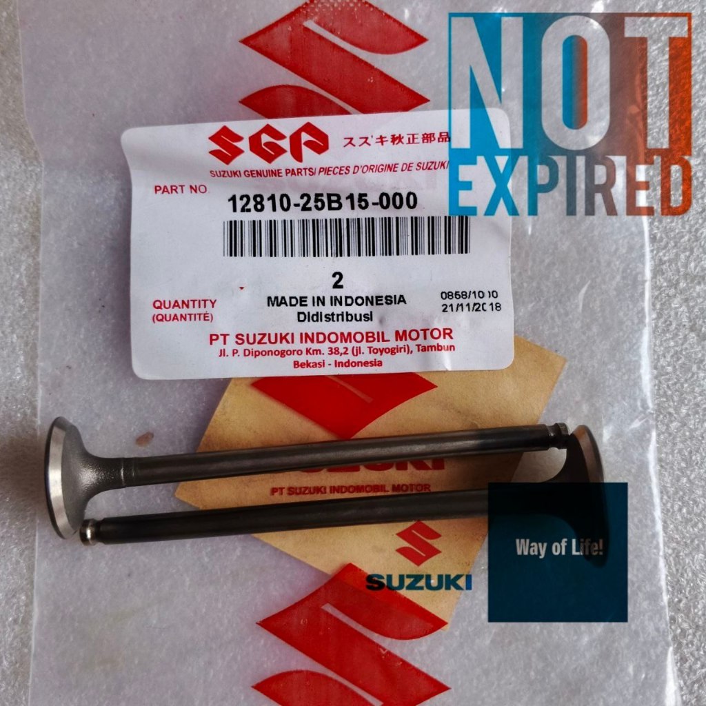KLEP SET API MINYAK 2PCS SATRIA FU 150