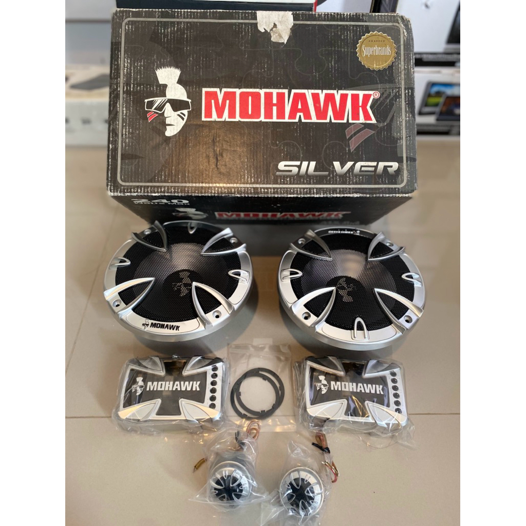 speaker  merek MOHAWK MS-6.2 6.5" component speaker system