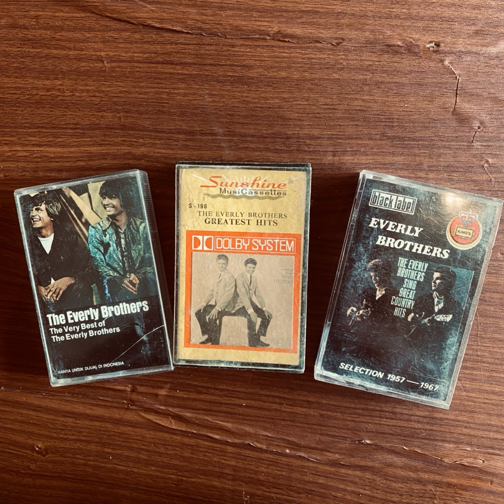 KUMPULAN KASET PITA EVERLY BROTHERS - ORIGINAL