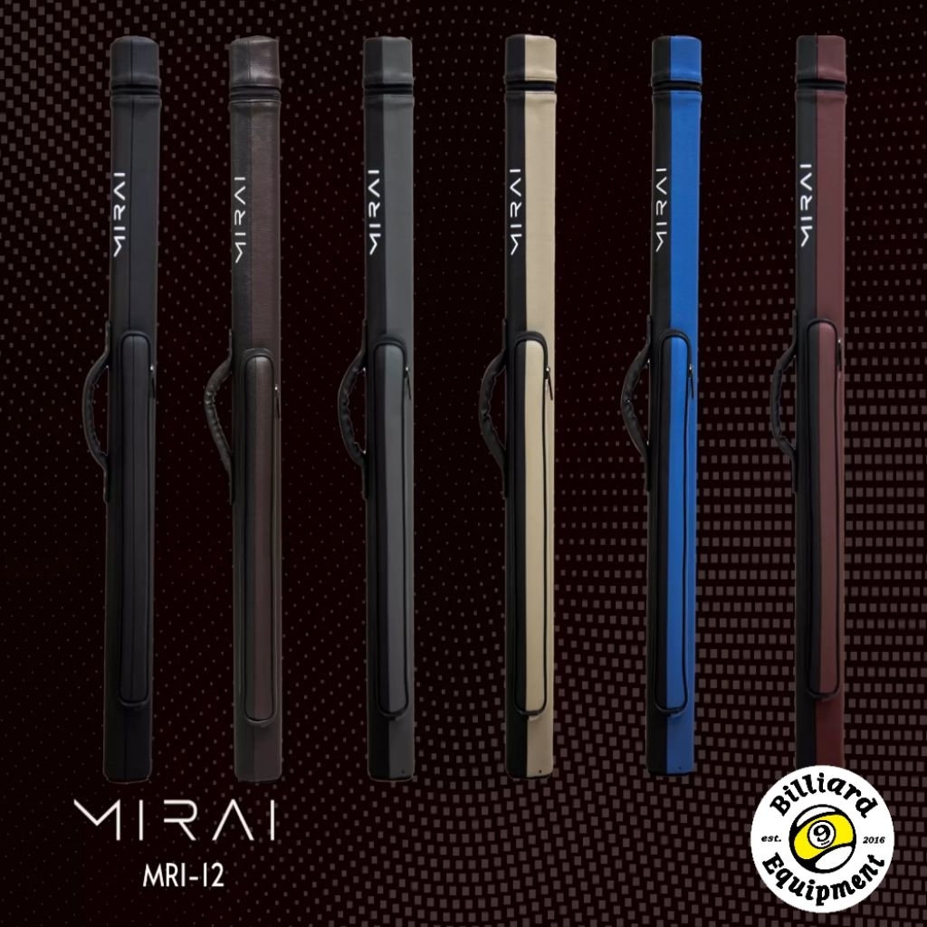 Mirai HardCase 1x2 | Tas Billiard Mirai | Cue Case Mirai