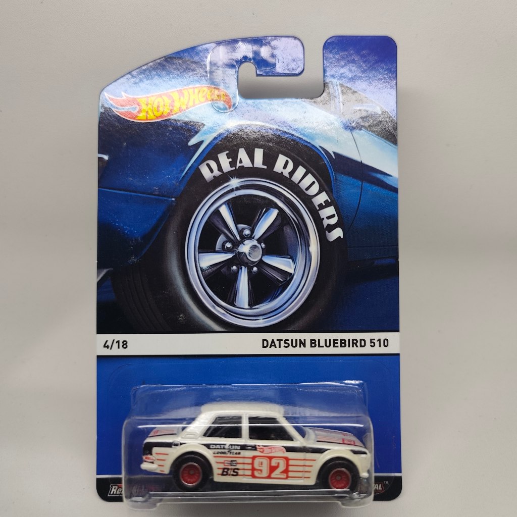 Hot Wheels Real Riders Datsun Bluebird 510