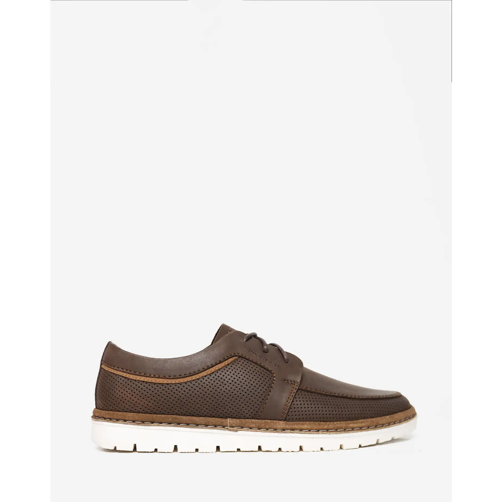 BUCCHERI MIDAS Sepatu Sneakers Pria Bertali-br2301-D Brown