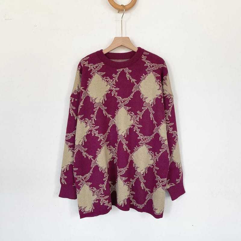 REINA SWEATER / SWEATER RAJUT TEBAL / PAKAIAN WANITA / BAJU HANGAT