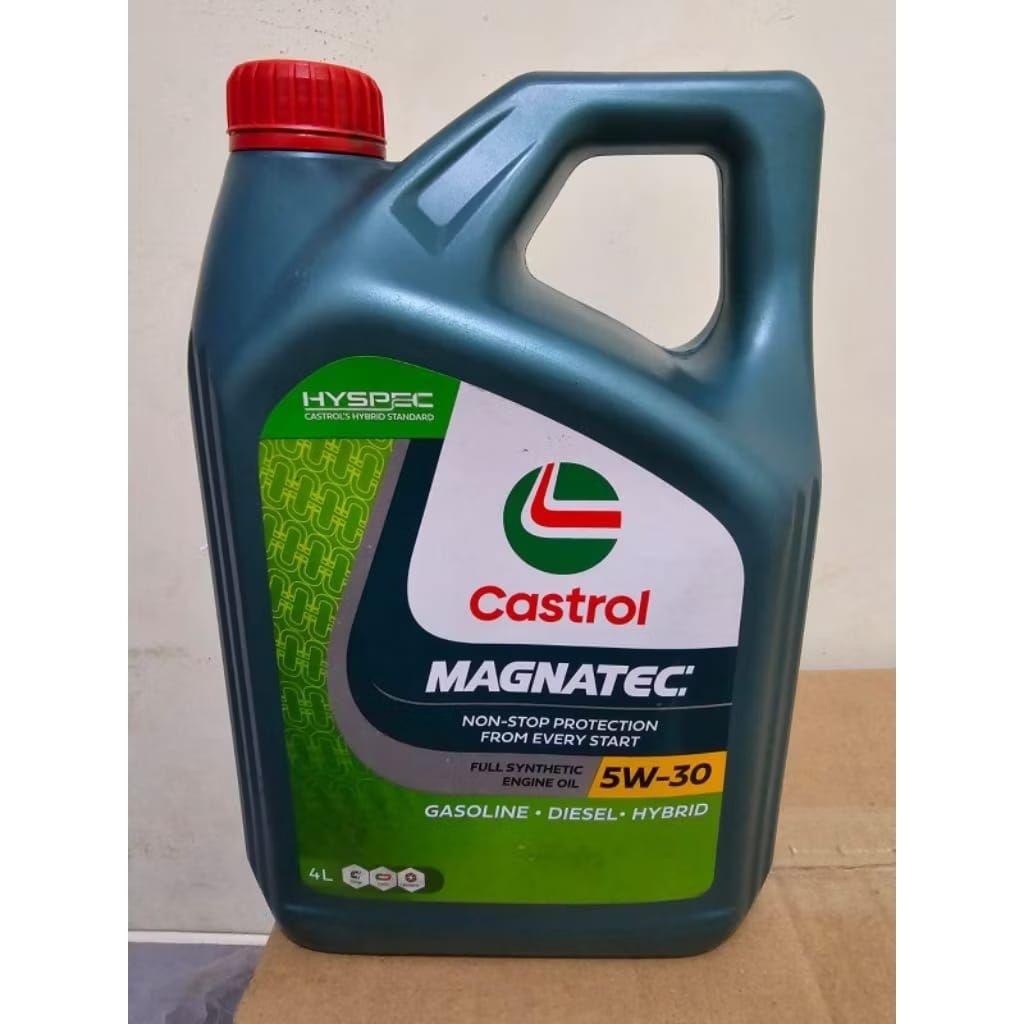 OLI Mesin Mobil Castrol MAGNATEC 5W-30 Segel Tutup Dan Original