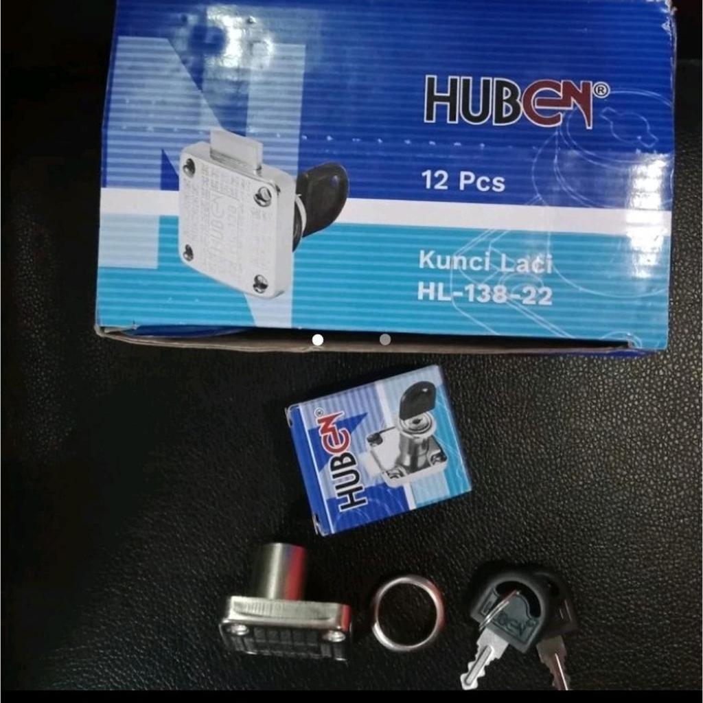 kunci laci huben hl138-22mm / kunci lemari huben hl 138 22 mm