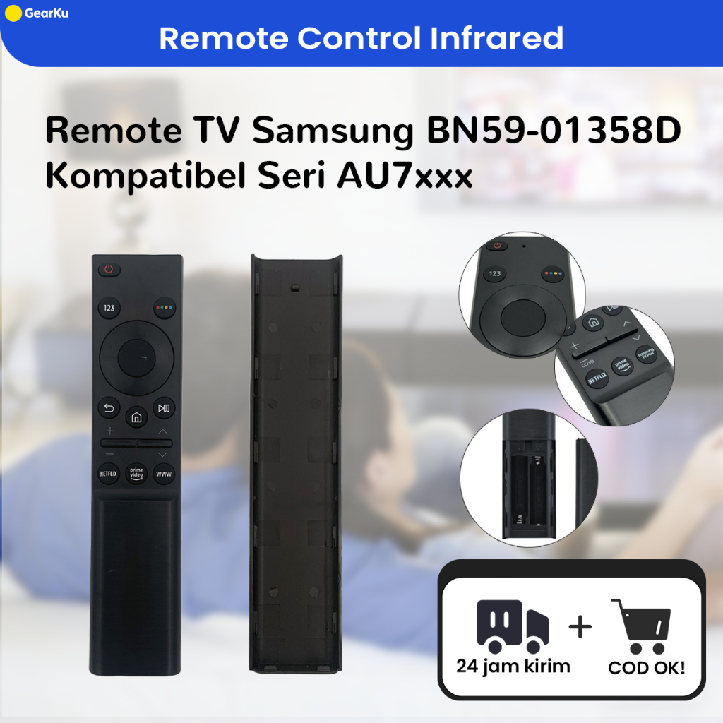 Remot Tv Samsung/Remot Tv Samsung Led/Eragon Remote Tv |  Suitable For Samsung Led Crystal Uhd 4K Sm