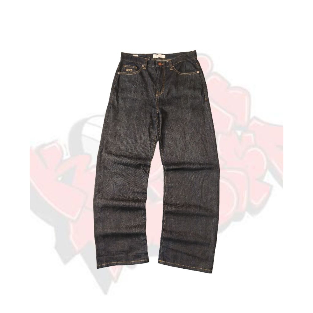Baggy Loose fit Raw Denim By PLAC X CANDIANI