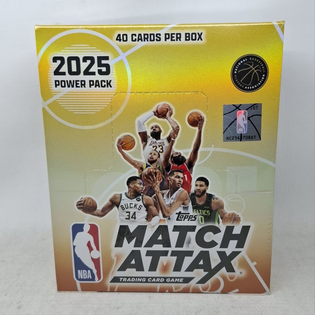 Box Topps Match Attax NBA 2025 Power Pack
