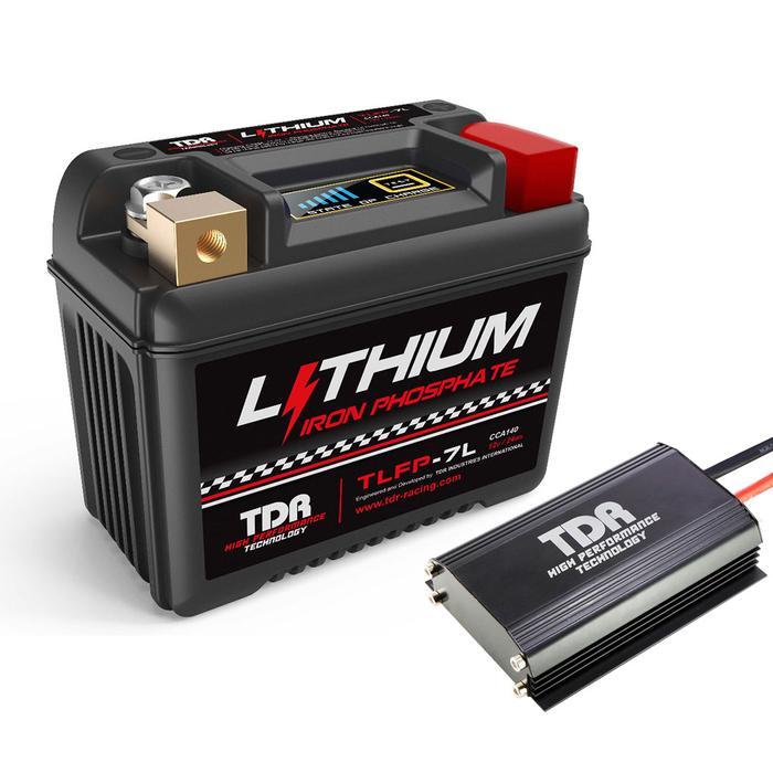 Paket Aki TDR TLFP-7L + Stabilizer/Aki Lithium Iron Phosphate (LiFePO4) Battery TLFP-7L + Stabilizer