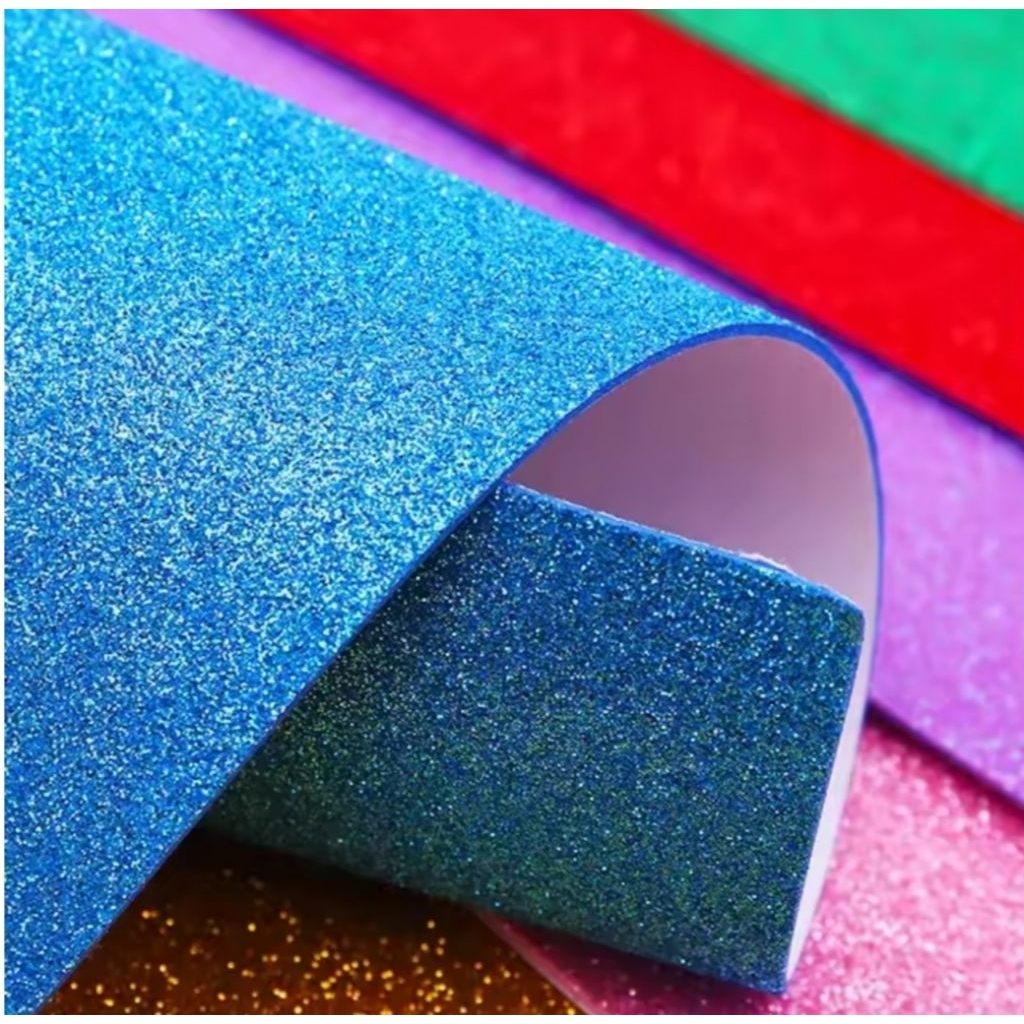40x60cm Foam Art Glitter eva foam papel goma sticker