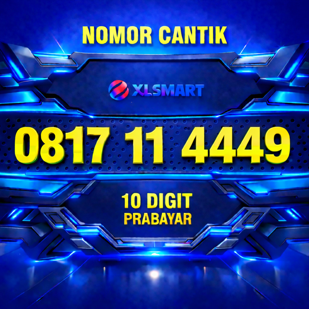 NOMOR CANTIK 10 DIGIT 0817 Kartu Perdana XL 10 Digit 4449