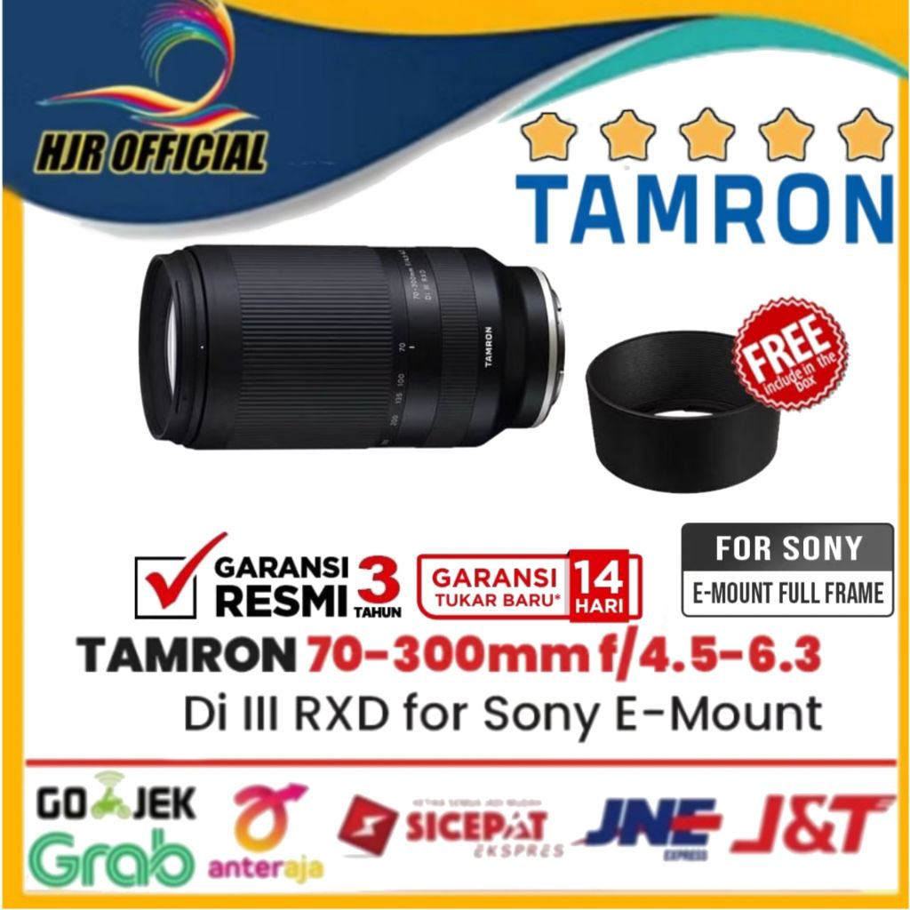 Tamron For Sony 70-300mm f4.5-6.3 Di III RXD / Tamron 70-300mm f4.5-6.3 Di III RXD For Sony E 70-300