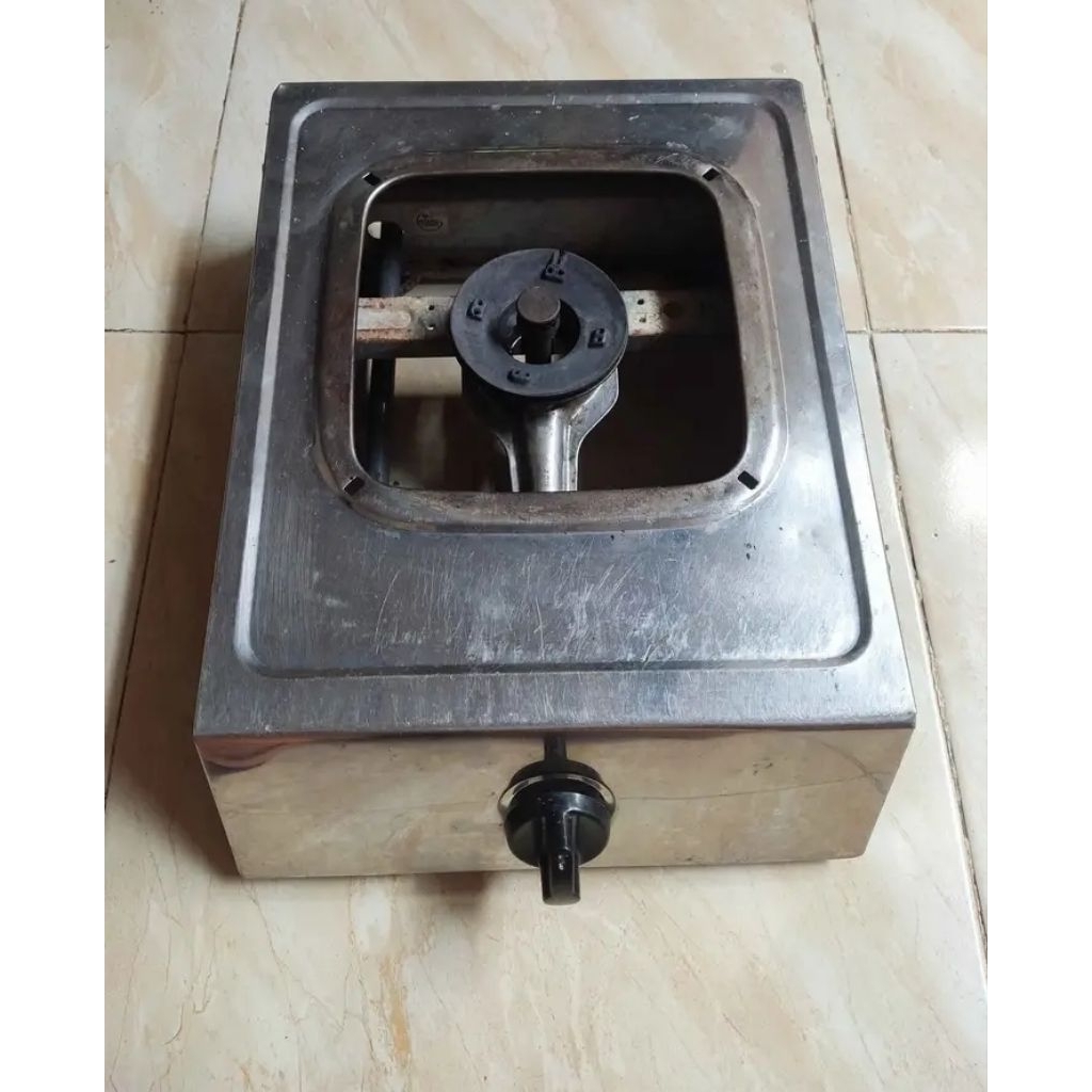 KOMPOR GAS Rinnai 1 TUNGKU SECOND FULL SET DENGAN SELANG REGULATOR