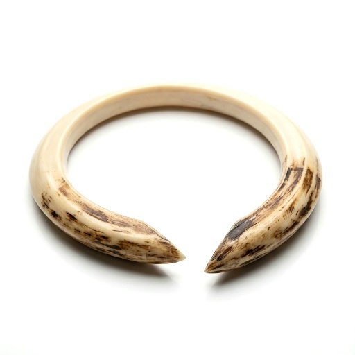 Taring Babi Imitasi Super Jumbo Premium Aksesoris Etnik Tradisional