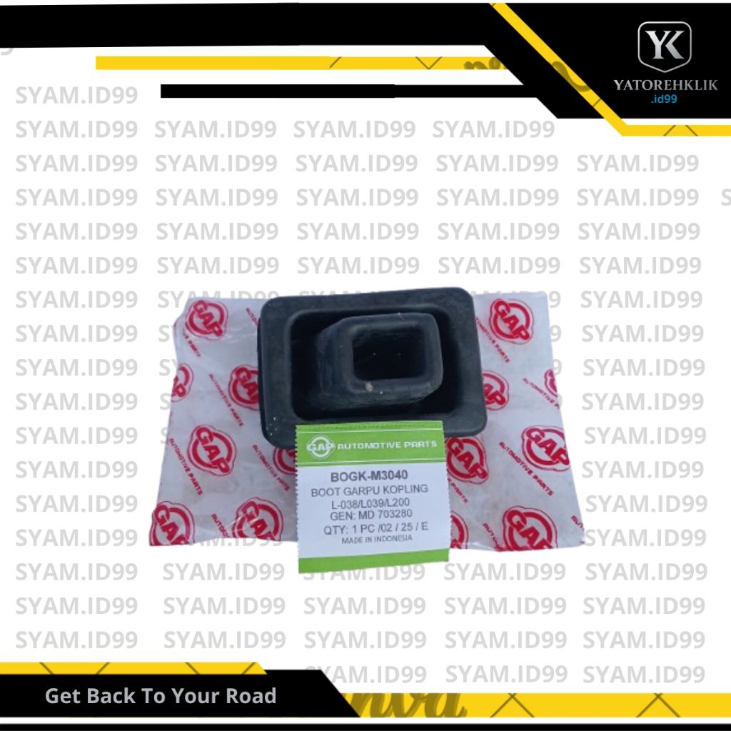 Karet Boot Garpu Kopling L300 Diesel Kuda Diesel / Boot Garpu Kopling L300 Diesel & Kuda Diesel / Ka