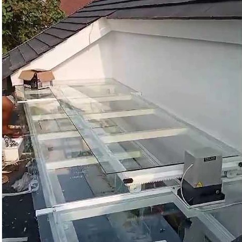 kanopi sleding buka tutup otomatis dengan mesin harga murah dan bergaransi