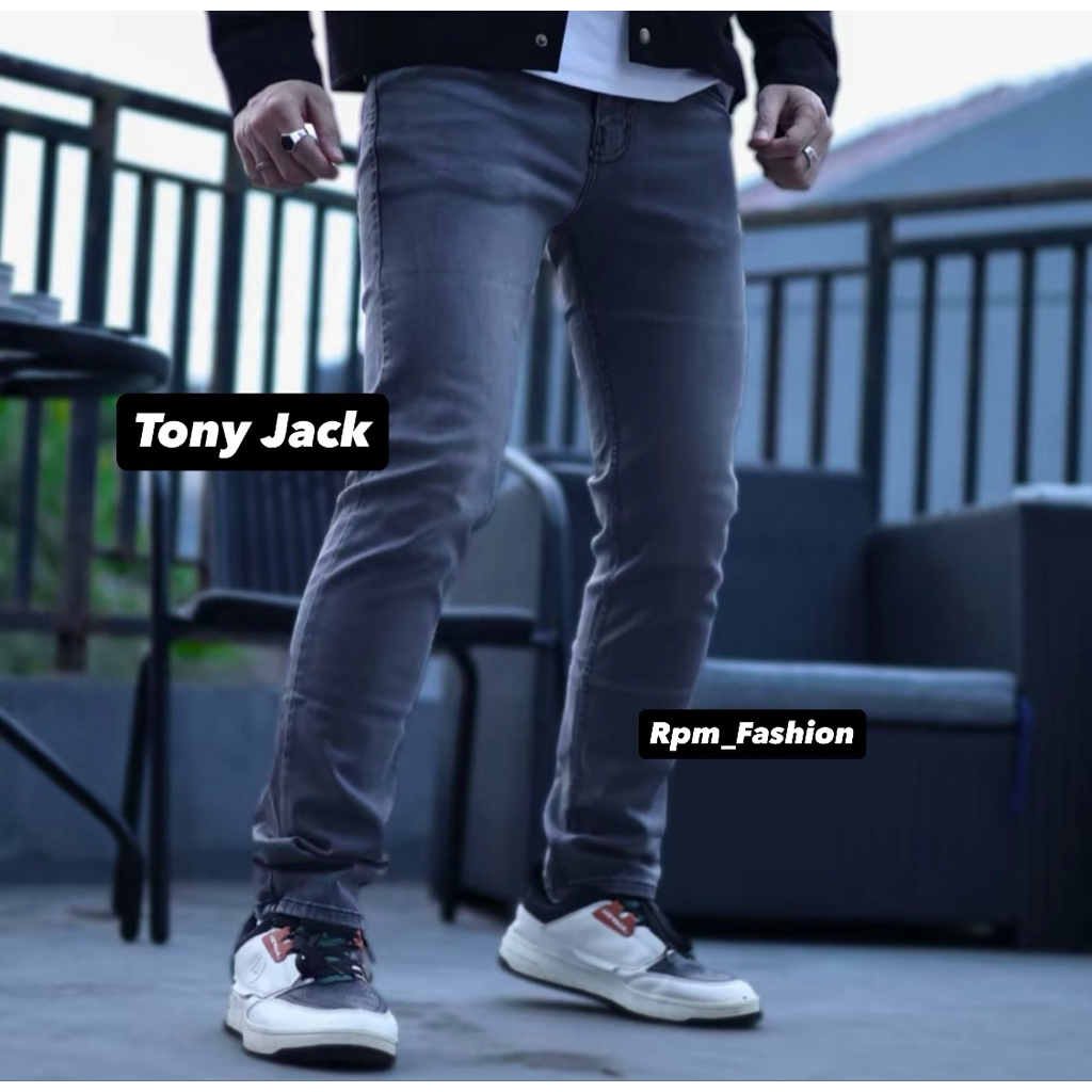 Jeans Tony Jack Terlaris/Jeans Pria Impor/Celana Jeans Panjang Terlaris/Jeans Slimfit