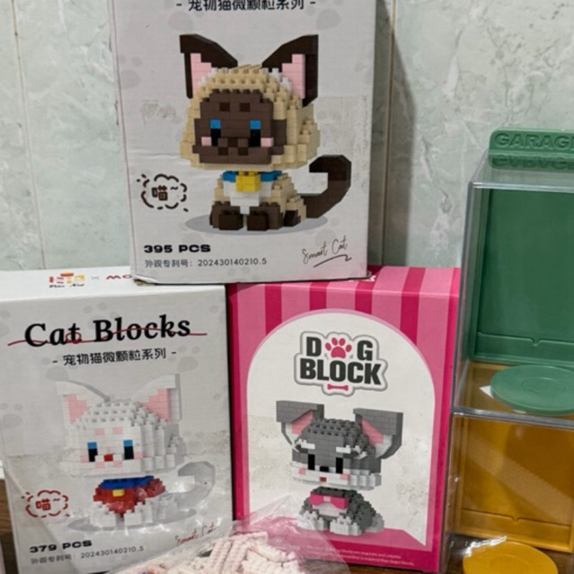 Mainan Bricks Besar | Mainan Balok Susun Karakter SECOND