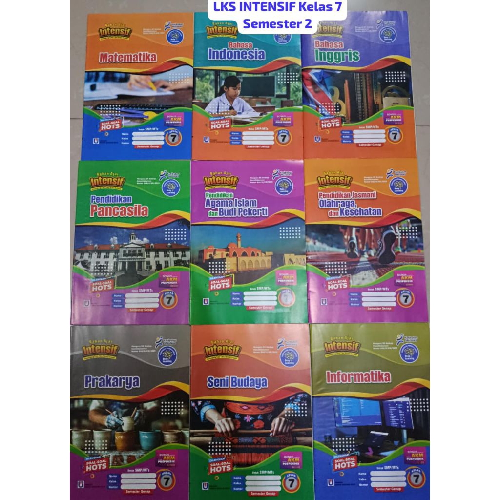 LKS INTENSIF Kelas 7 SMP Semester 2 (GENAP)