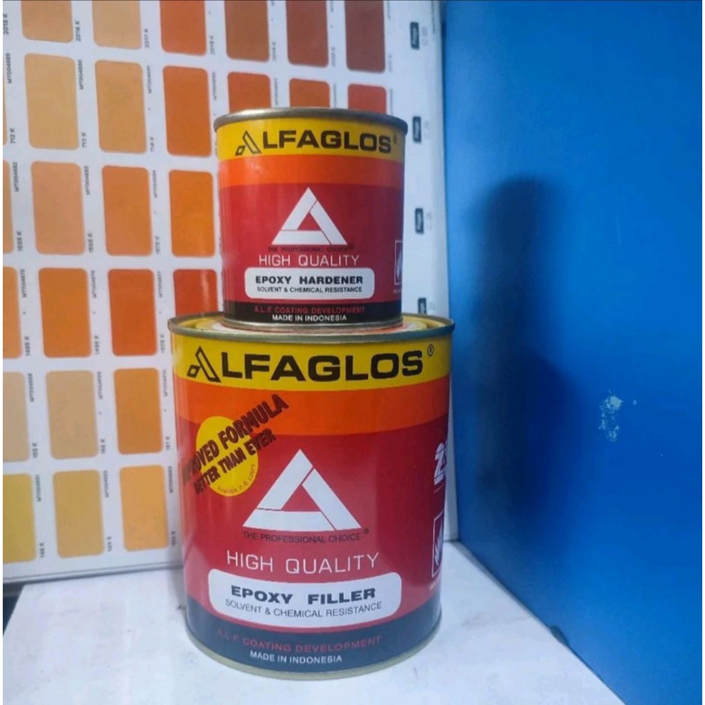 EPOXY ALFAGLOS FILLER WARNA GREY