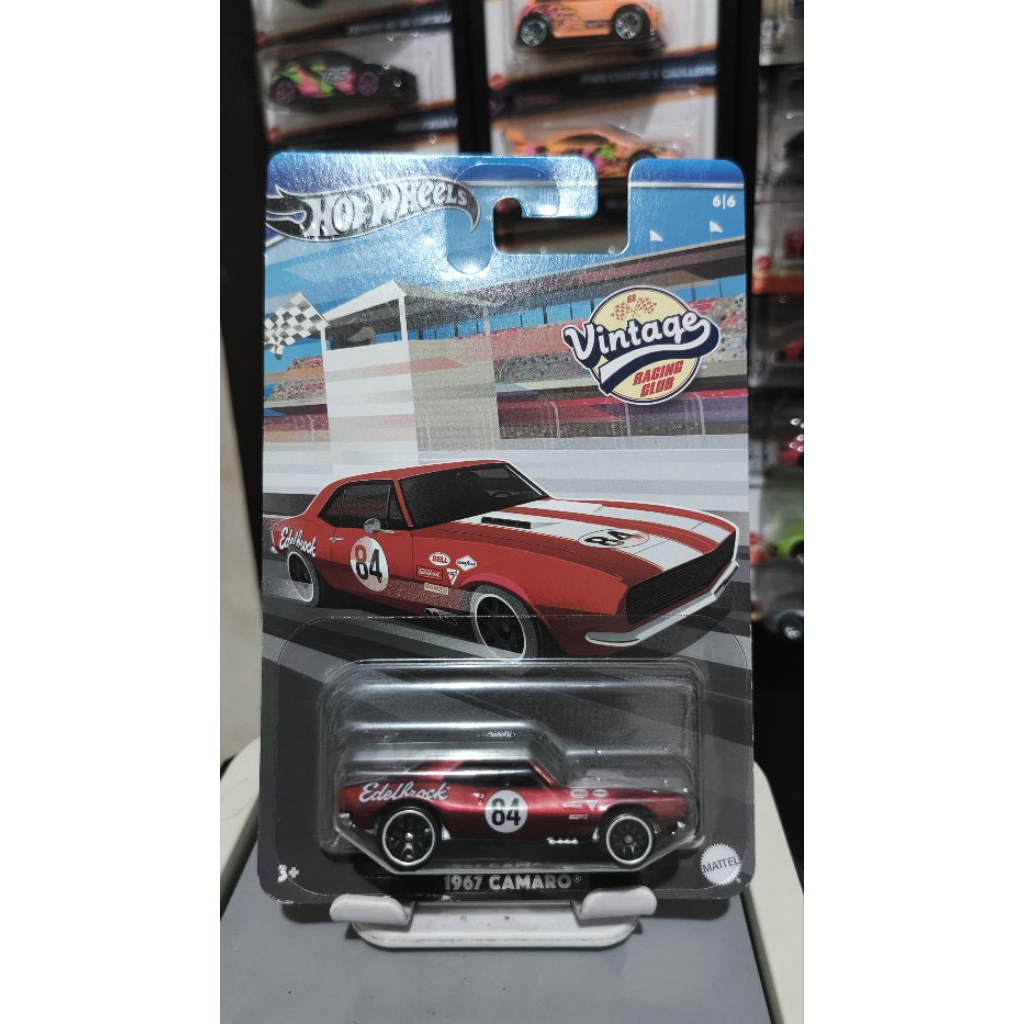 HOTWHEELS - 1967 Camaro Vintage Racing Club (Chase Base Besi Open Hood)