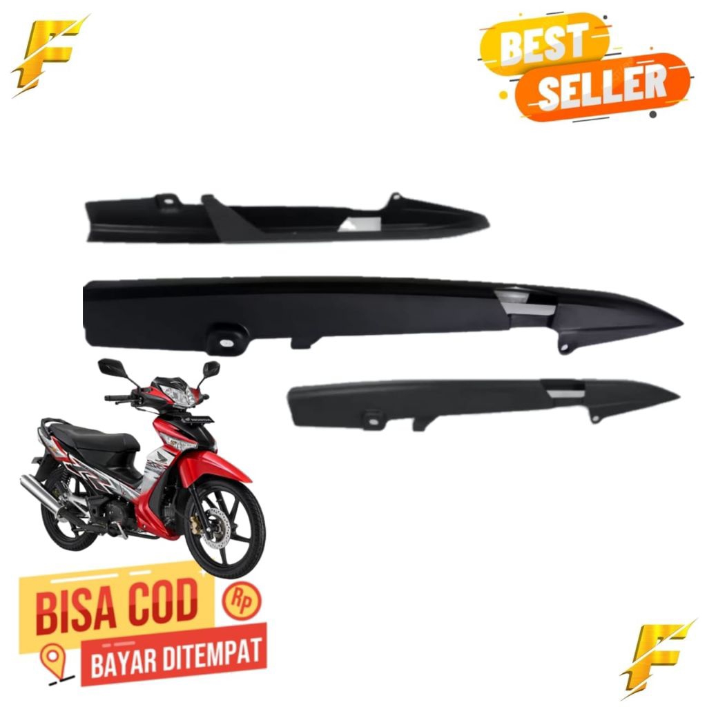 Tutup pelindung rantai Supra X 125 (Supra batman) / tutup pelindung stengkas ketengkas