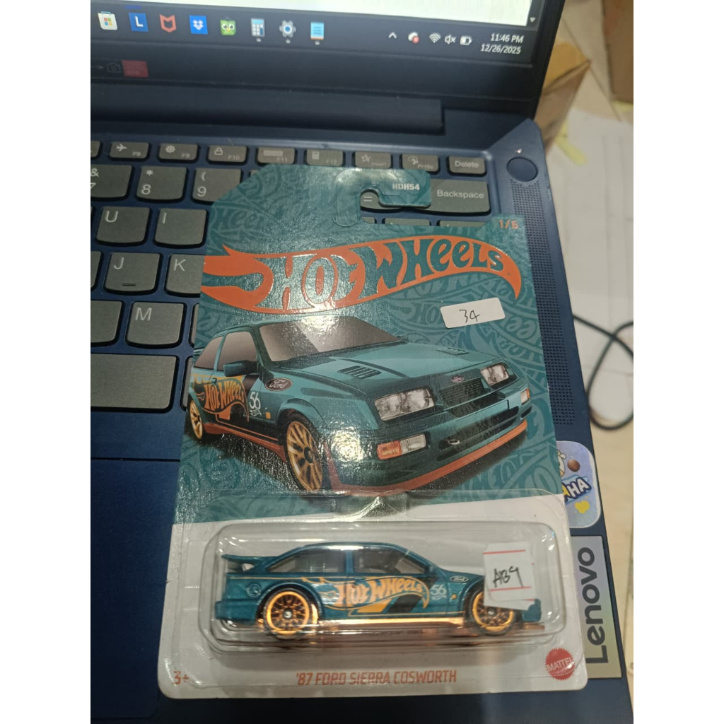 Hotwheels 87 Ford Sierra Cosworth Anniversary