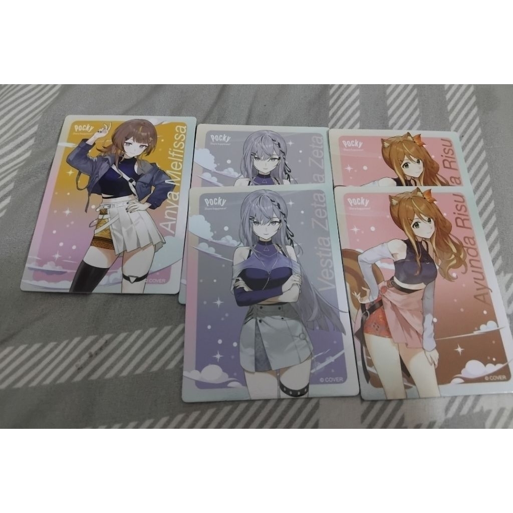 Hololive Pocky photocard