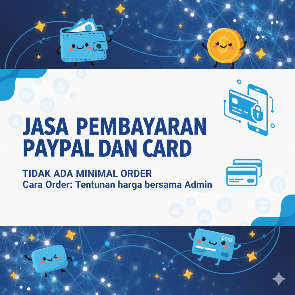 Bayar Paypal / Cekoutt Paypal