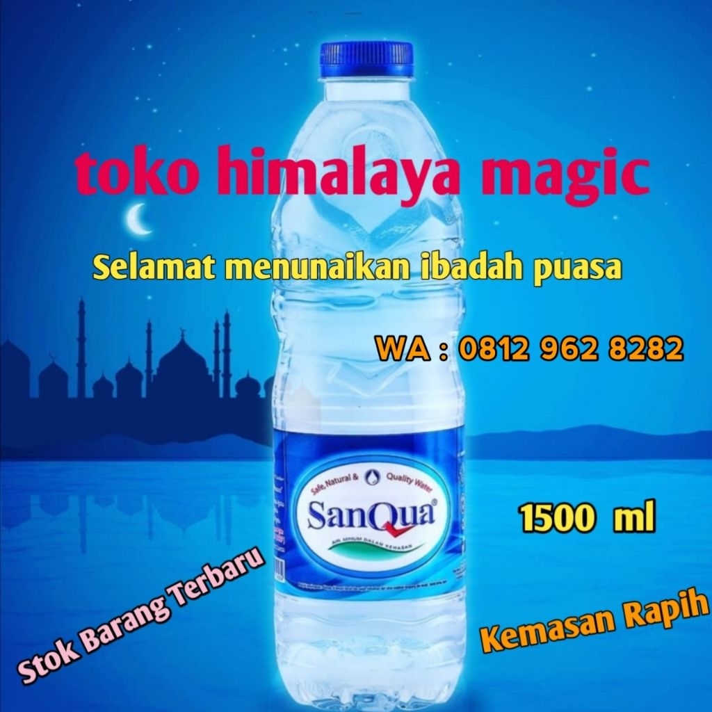 SanQua. Kemasan botol 1500 ML