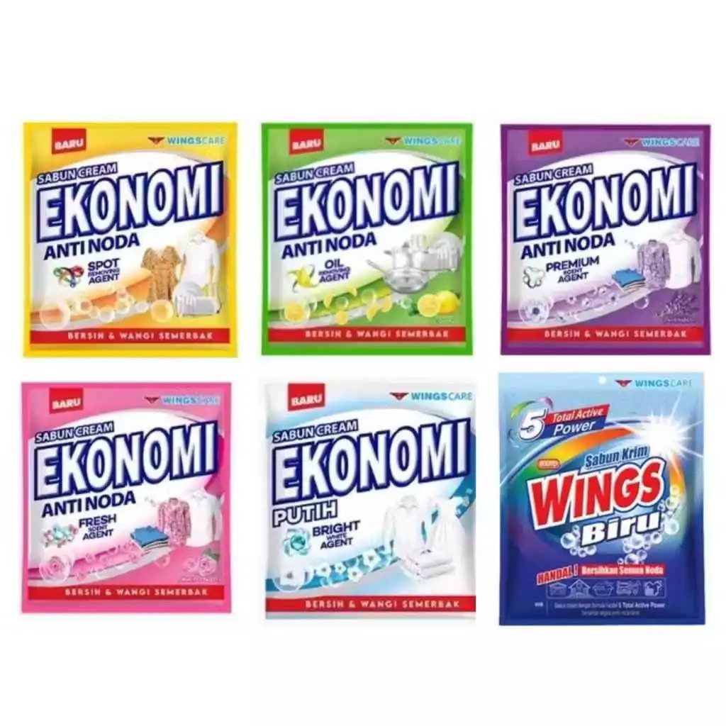 EKONOMI SABUN CREAM 145g | SABUN COLEK EKONOMI | SABUN CUCU PIRING SABUN CUCI BAJU