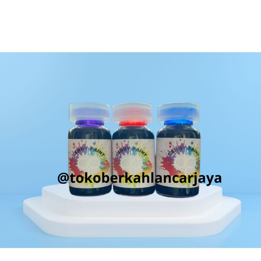 (OLES) 12,5 ML CAT CANDY PAINT CAT OLES CAT VELG MOTOR ATAU MOBIL CAT PEWARNA OLES