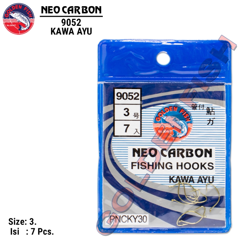KAIL GOLDENFISH NEO CARBON  9052 KAWA AYU ( BERLUBANG )