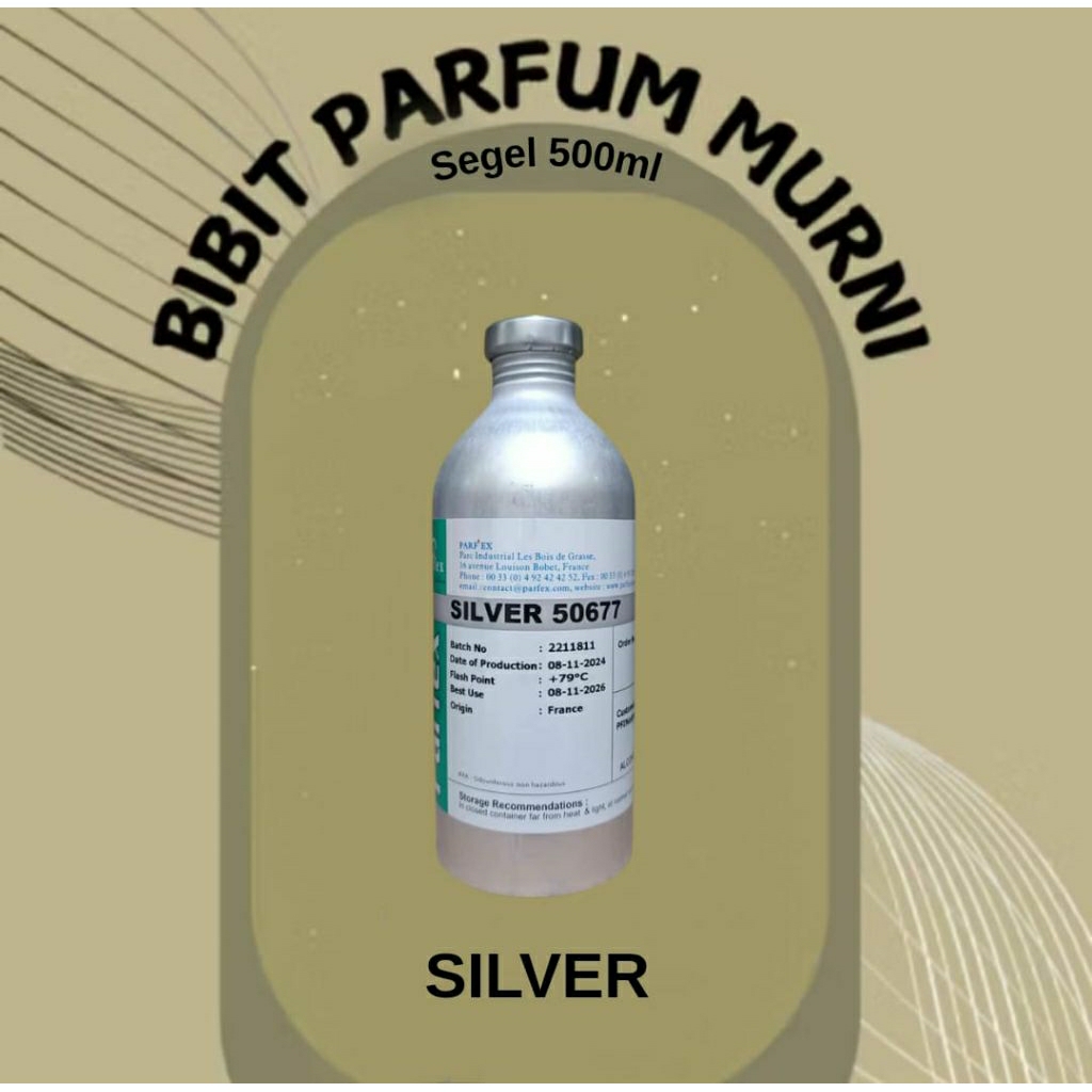 BIBIT PARFUM SILVER BY PARFEX 500ML SEGEL