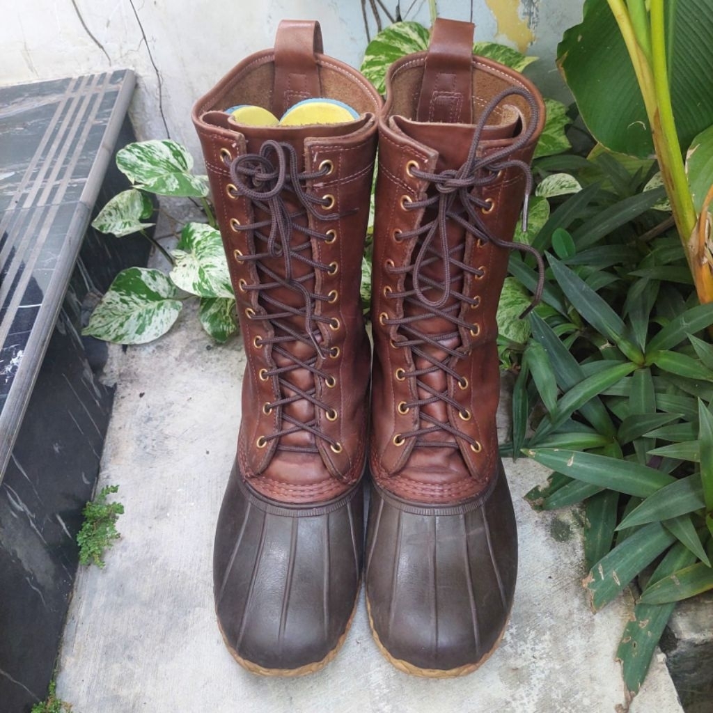 sepatu boots second bean boots LL bean size 43(28cm)