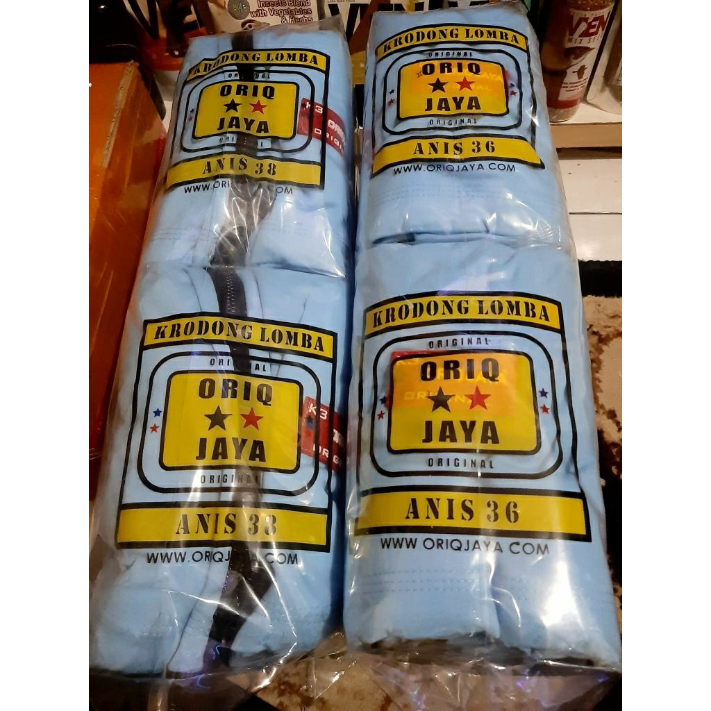 kerodong sangkar burung oriq jaya anis/branjangan sleting double diameter 36 & 38