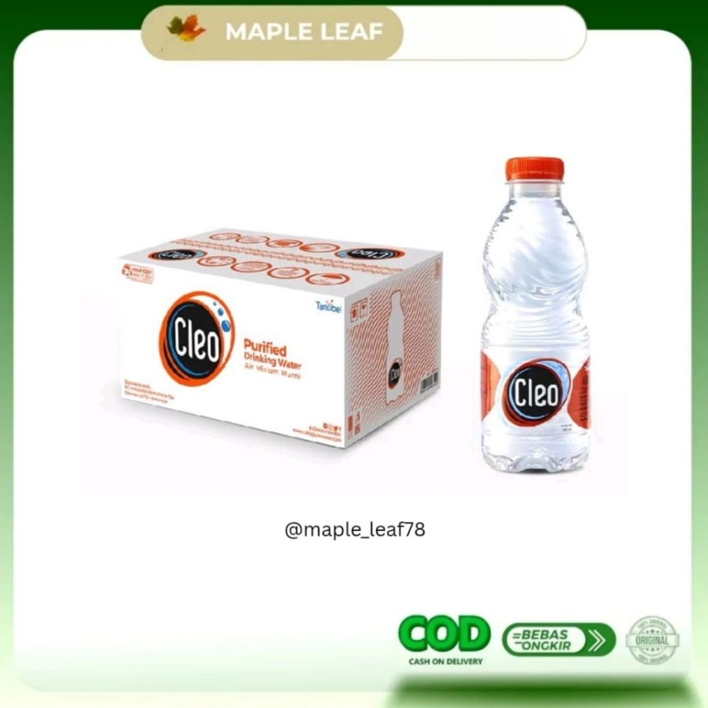 Air Minum Mineral Cleo 330 ml | 550 ml