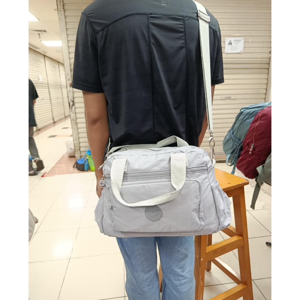 thingshop22 - TAS WANITA IMPORT KP 3428 FREE GANTUNGAN MONYET HANDBAG & SELEMPANG KIPLING