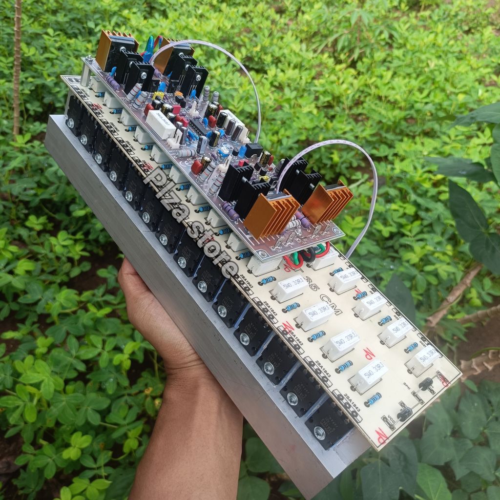 Driver power Nx14000 Btl Heatsink 3u tebal 7.5mm pcb final fiber Tr final Toshiba 524 komponen full 