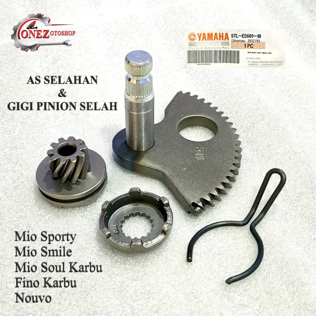 As Engkol Selahan dan Gigi Pinion Selah Mio Sporty Smile Soul Fino Karbu Nouvo