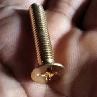 baut Jf kuningan, m5x15 anti magnet