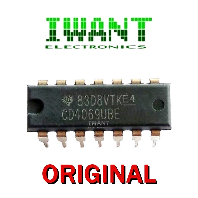CD4069UBE 4069 IC 4069 DIP ORIGINAL