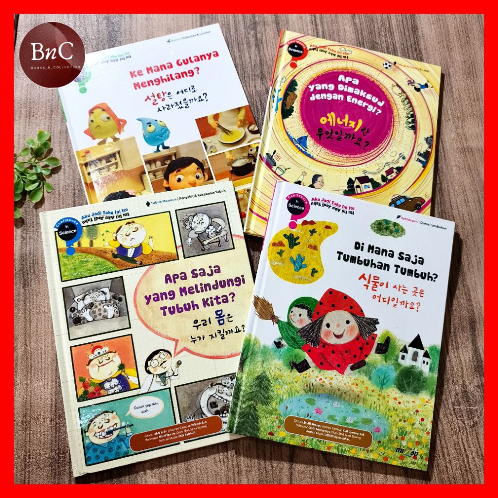 Buku CIS Confidence in Science Aku jadi tahu ini itu | preloved original