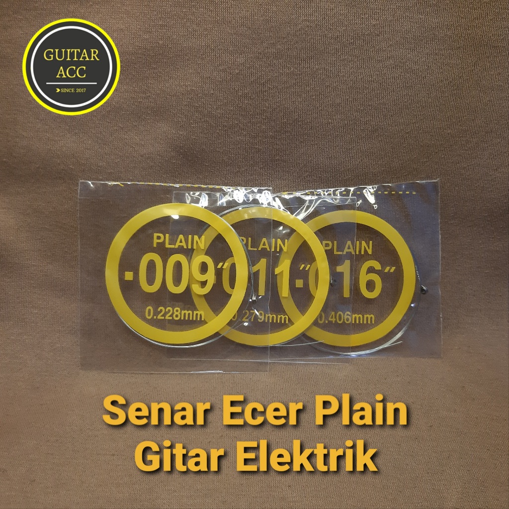 Senar gitar Plain ecer senar gitar elektrik