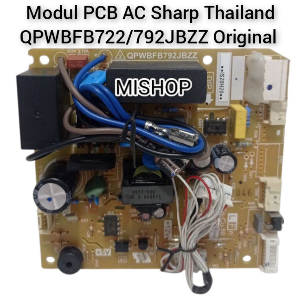 Modul PCB AC Sharp Thailand QPWBFB722/792JBZZ Original 100% Asli